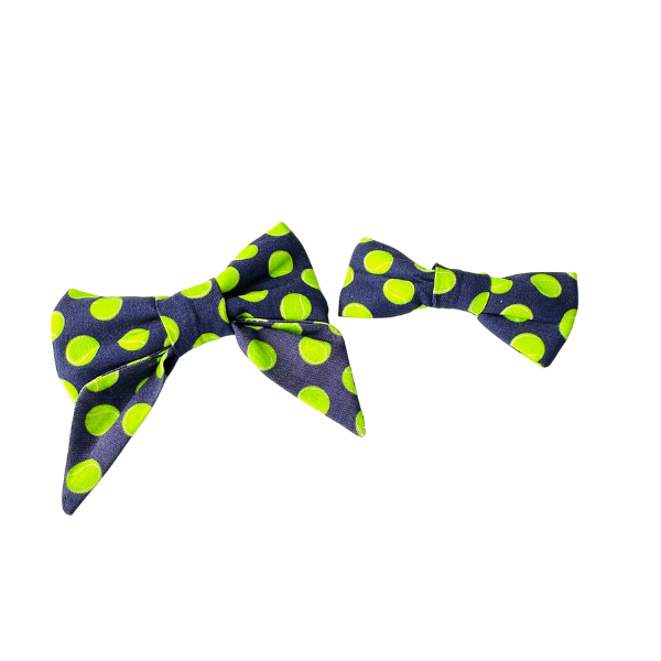 Fetch in Pink & Blue Bows