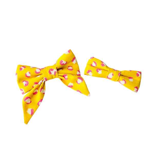 Sunshine Leopard Bows