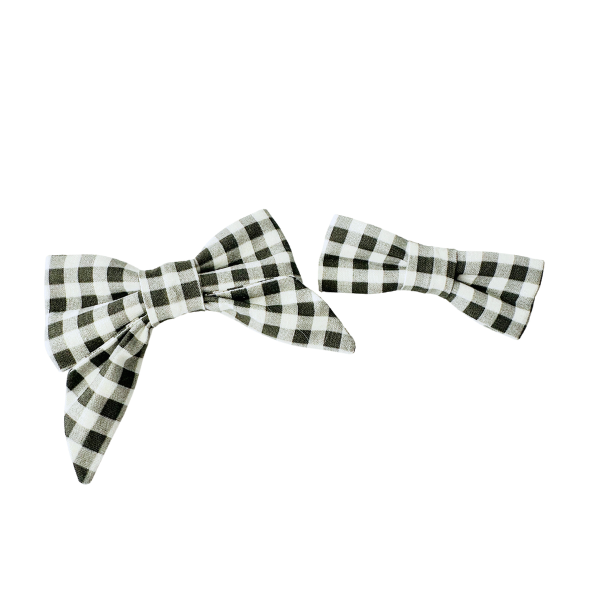 Gingham Plaid Bows