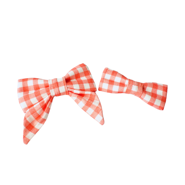 Gingham Plaid Bows