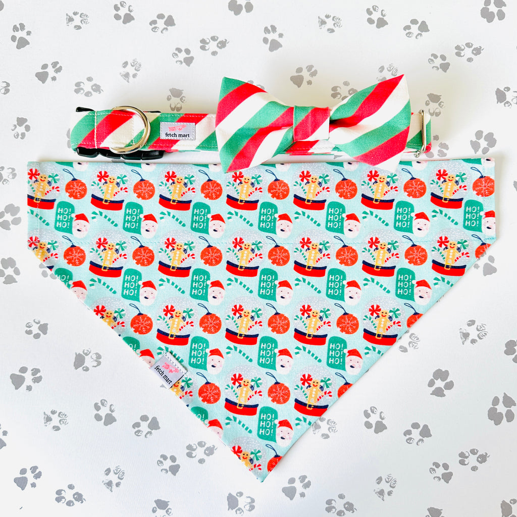 Santas & Snow Globes Bandana