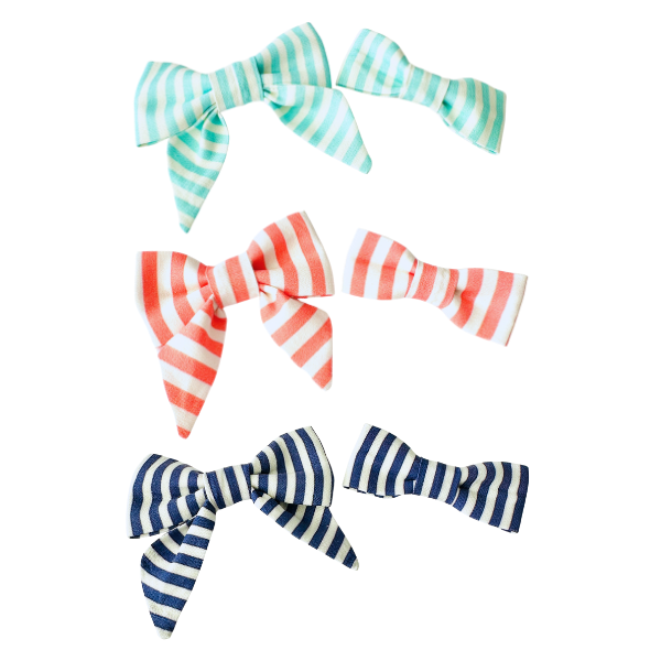 Cabana Stripes Bows