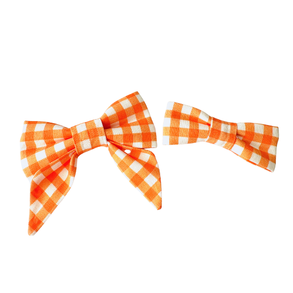 Gingham Plaid Bows