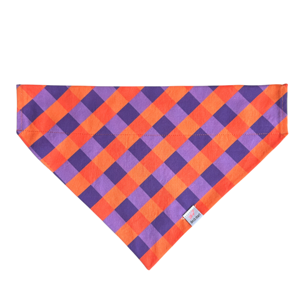 Clemson Plaid Bandanas