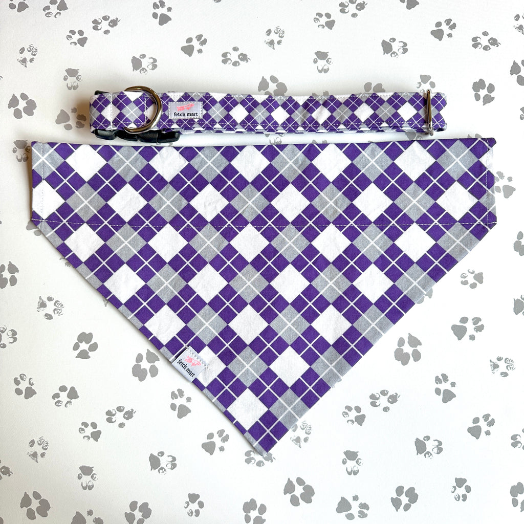 Furman Plaid Collar