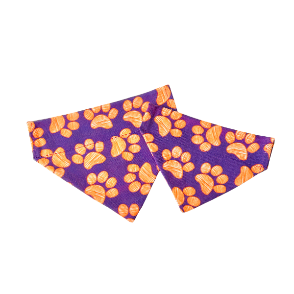 Clemson Paws Bandana