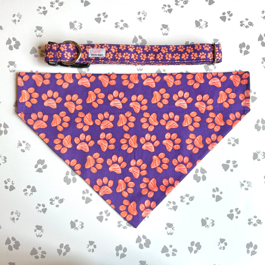 Clemson Paws Collar