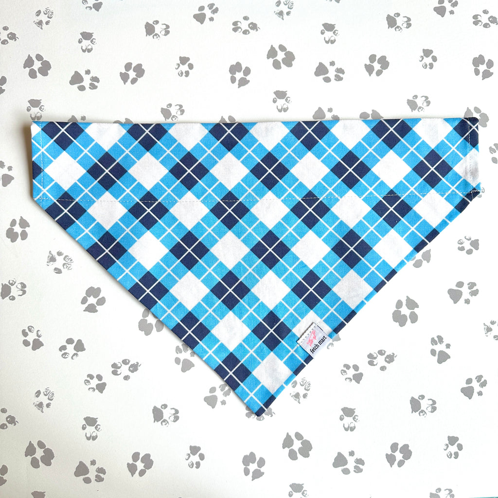 North Carolina Plaid Bandanas