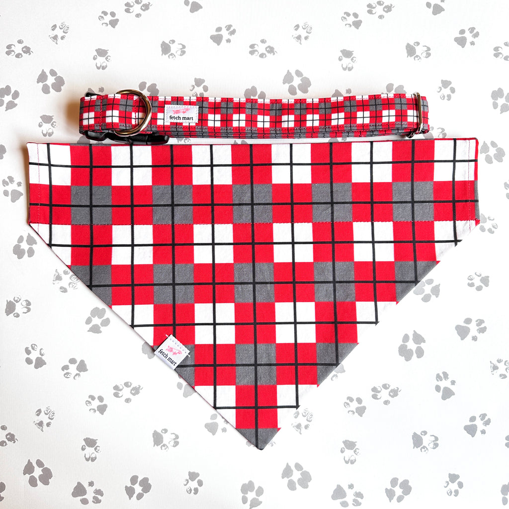 Ohio State Plaid Collar