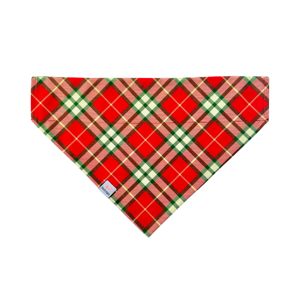 Holiday Plaid Bandana