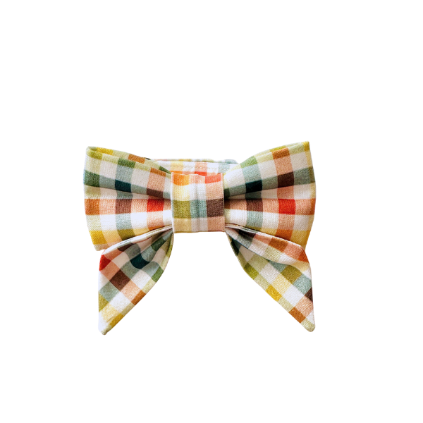 Autumn Gingham Bows