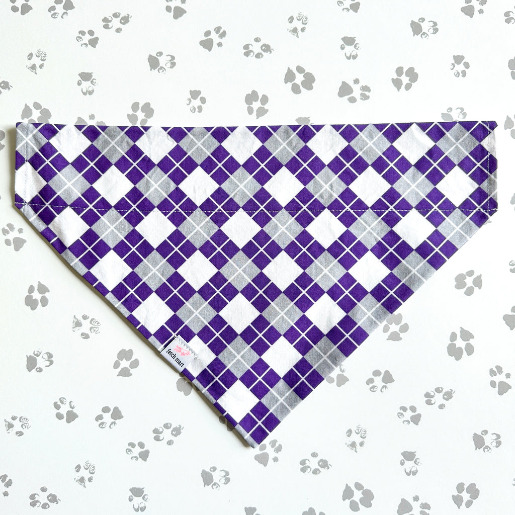 Furman Plaid Bandana