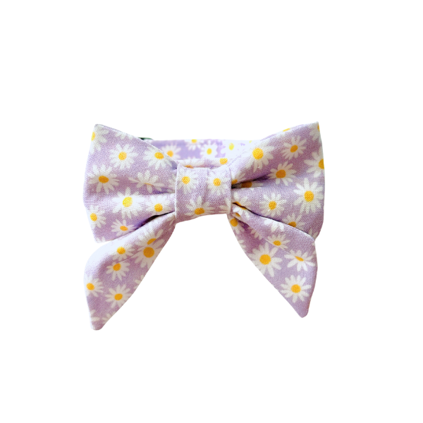 Lavender Daisies Bows