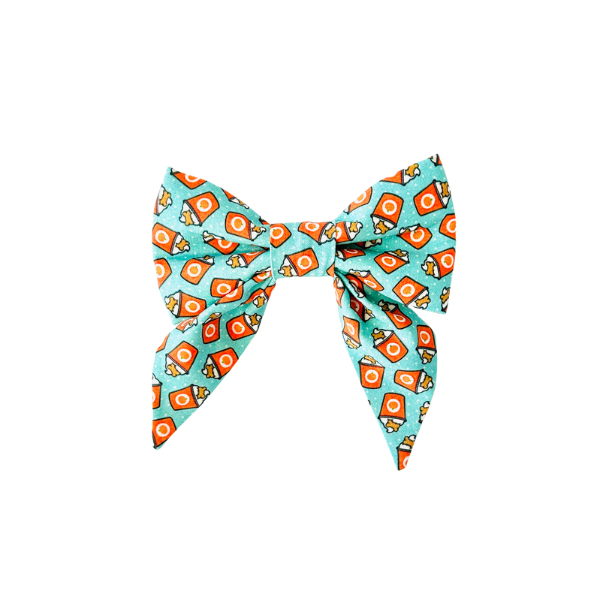Pup-kin Spice Latte Sailor Bow
