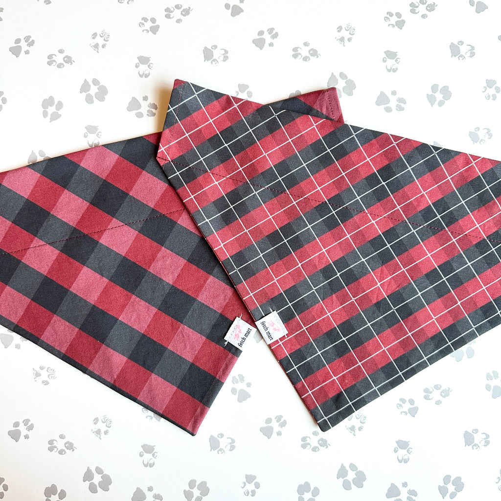 South Carolina Plaid Bandanas