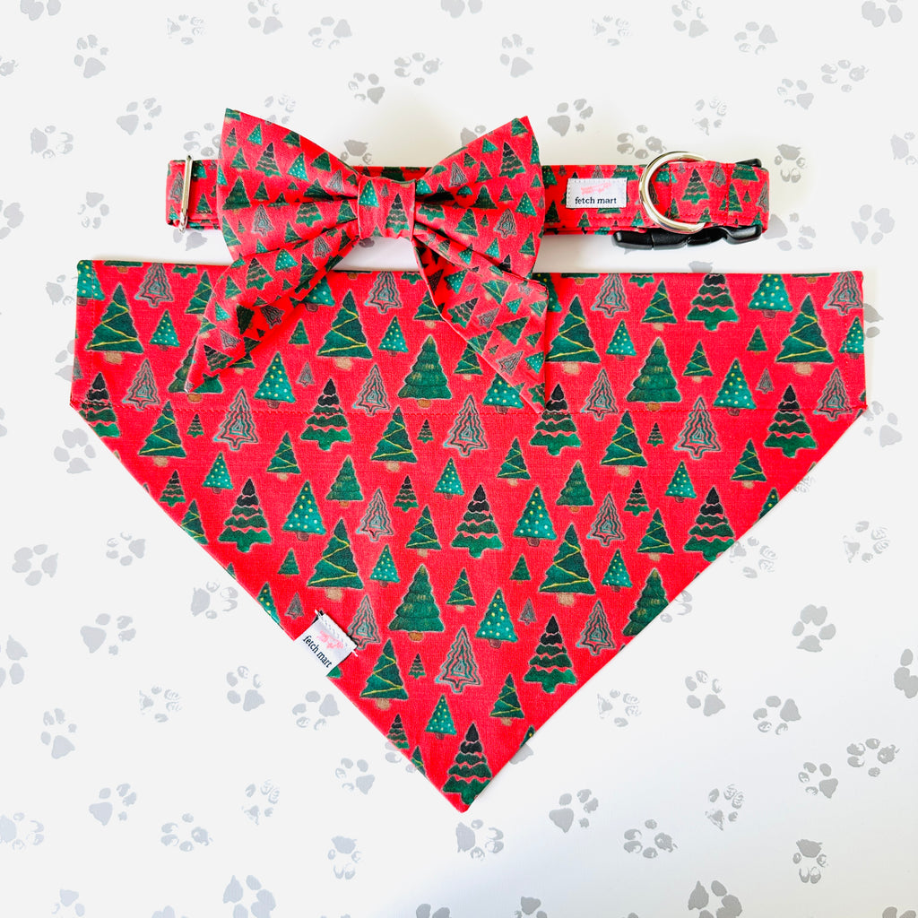 Christmas Trees Bow Tie