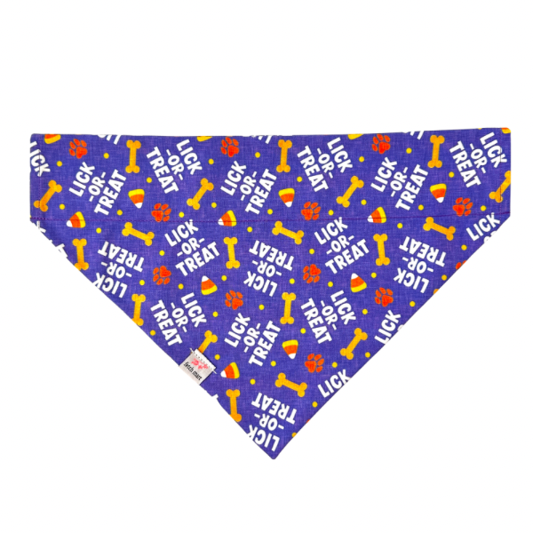 Lick-or-treat Bandana