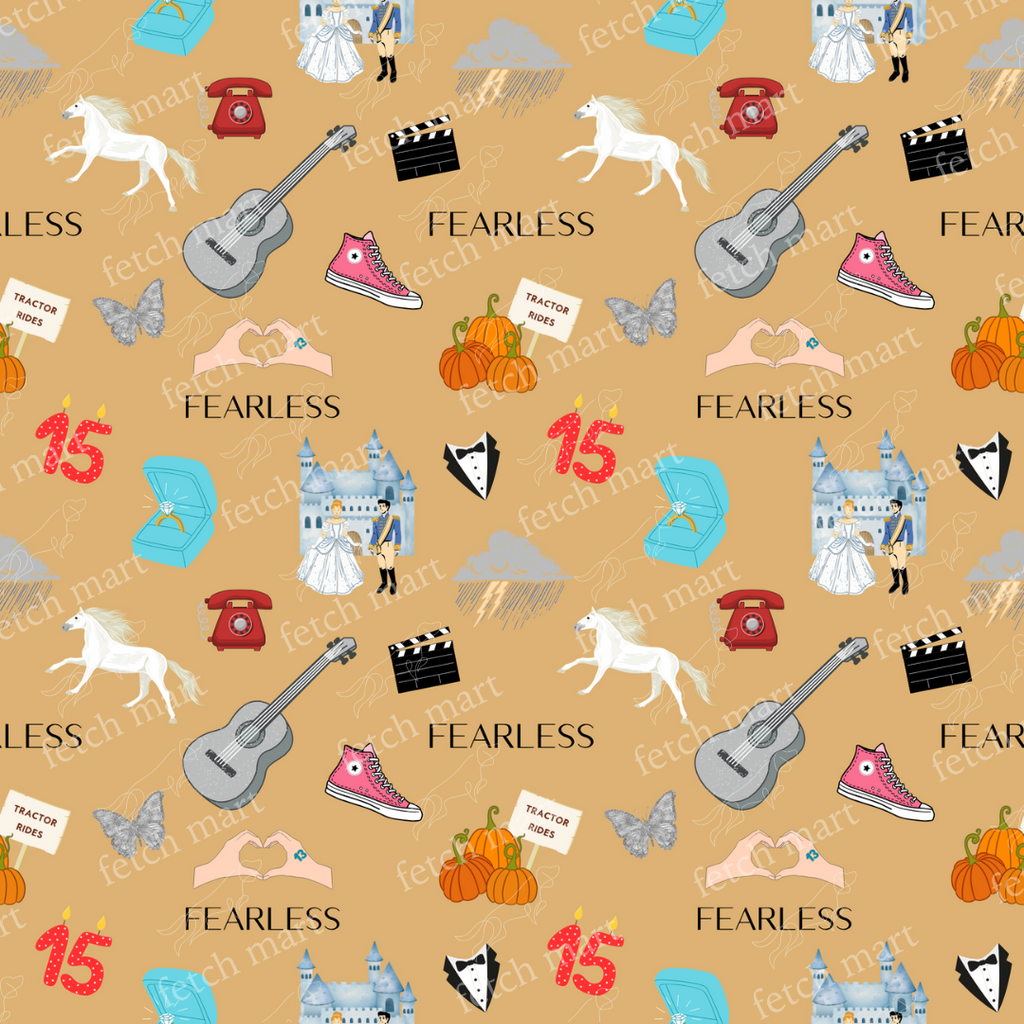 Digital fabric swatch of Fearless (Fetch Mart's Version)