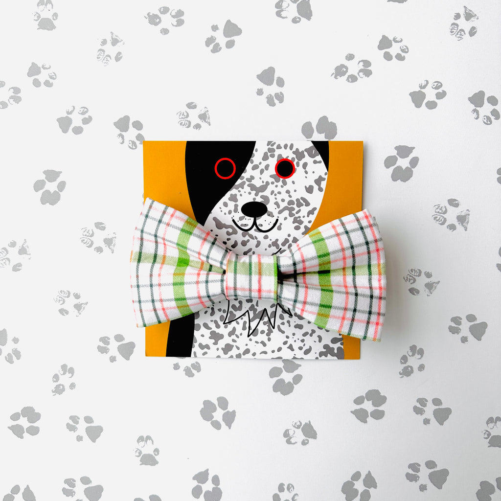 Paddy's Plaid Bow Tie