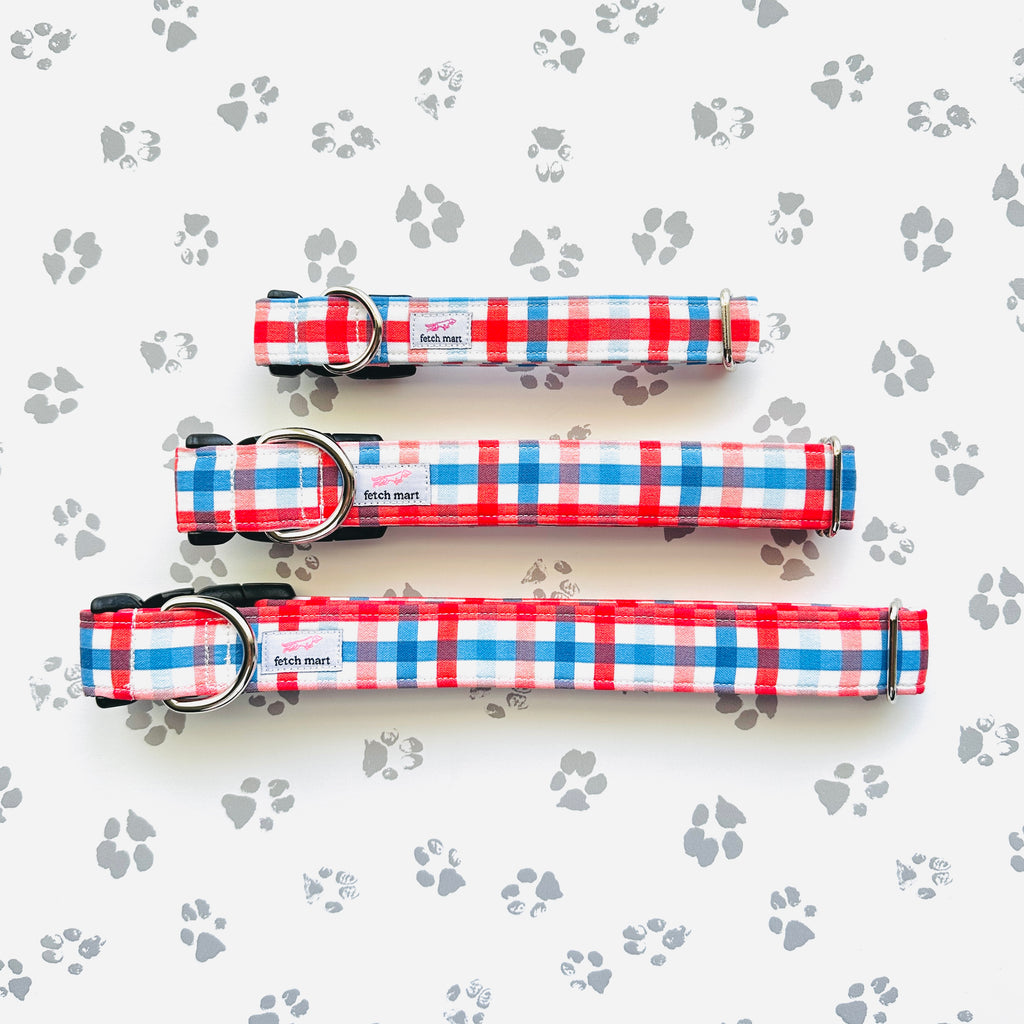 Martha's Vineyard Gingham Collar