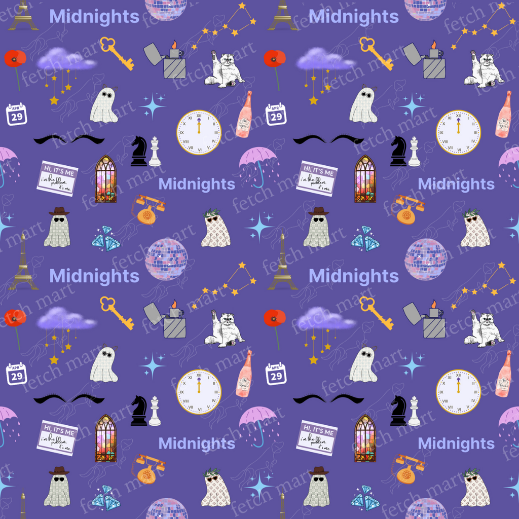Digital fabric swatch of Midnights (Fetch Mart's Version)