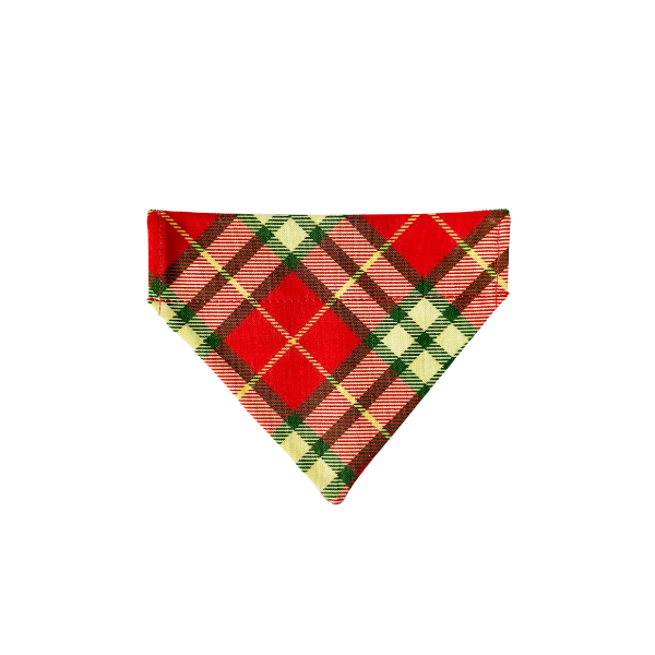 Holiday Plaid Bandana
