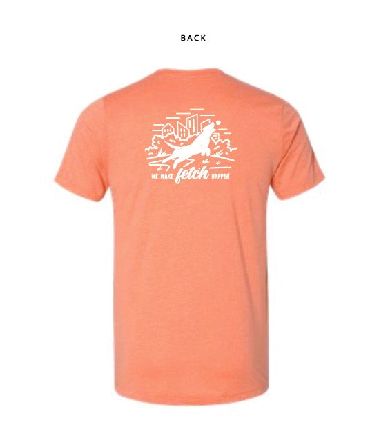 Fetch Mart T-Shirt in Heather Orange